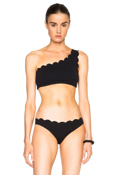 Shop Marysia Swim Santa Barbara Bikini Top In Black