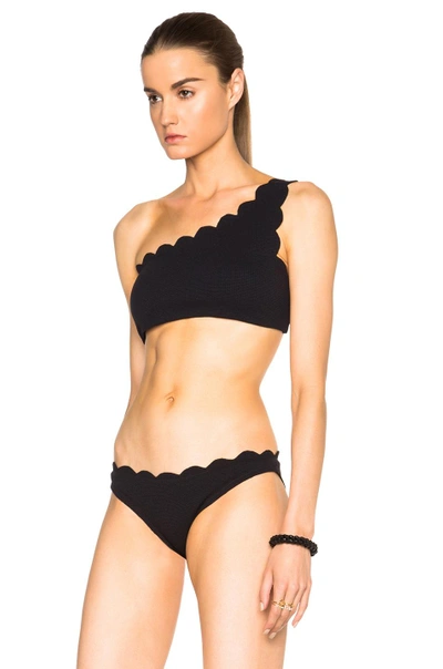 Shop Marysia Swim Santa Barbara Bikini Top In Black