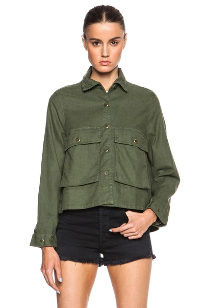 Shop The Great Swingy Army Jacket In Beat Up Army