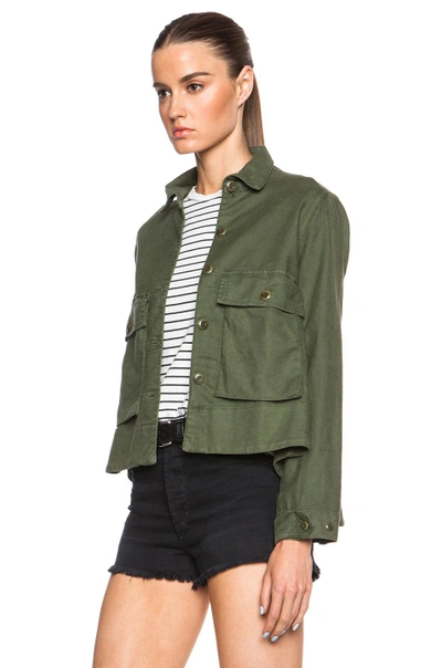 Shop The Great Swingy Army Jacket In Beat Up Army