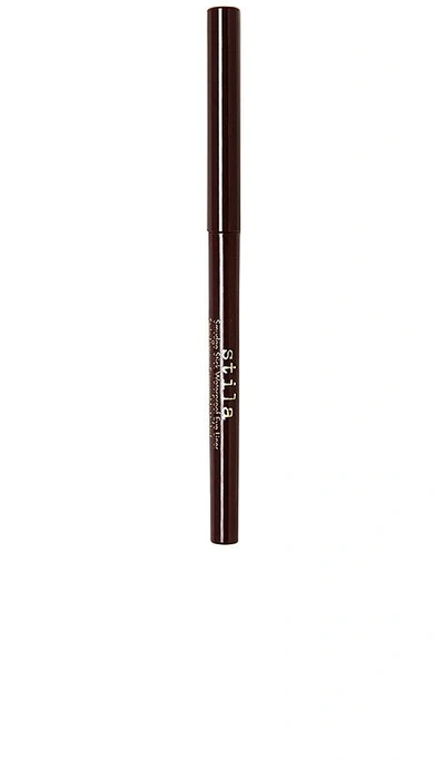 Shop Stila Smudge Stick Waterproof Eye Liner In Purple. In Deep Burgundy