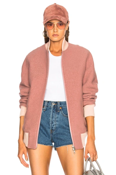 Shop Rag & Bone Bomber In Pink