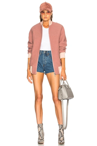 Shop Rag & Bone Bomber In Pink