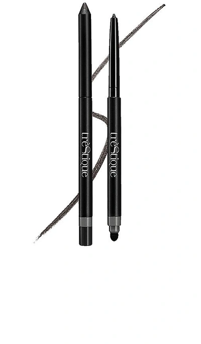 Shop Trestique Line, Sharpen & Smudge Eye Pencil In Santorini Black