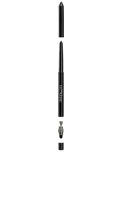 Shop Trestique Line, Sharpen & Smudge Eye Pencil In Santorini Black