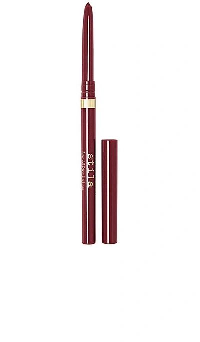 Shop Stila Stay All Day Lip Liner In Cabernet
