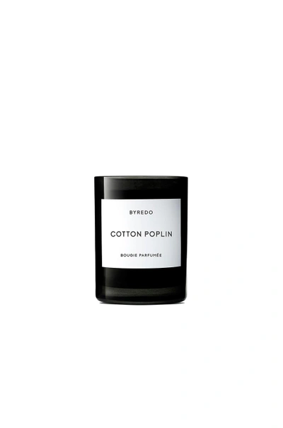 Shop Byredo Cotton Poplin Scented Candle In N,a