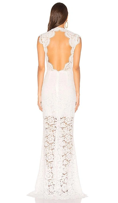 Shop Rachel Zoe Estelle Cut Out Back Maxi Dress In White