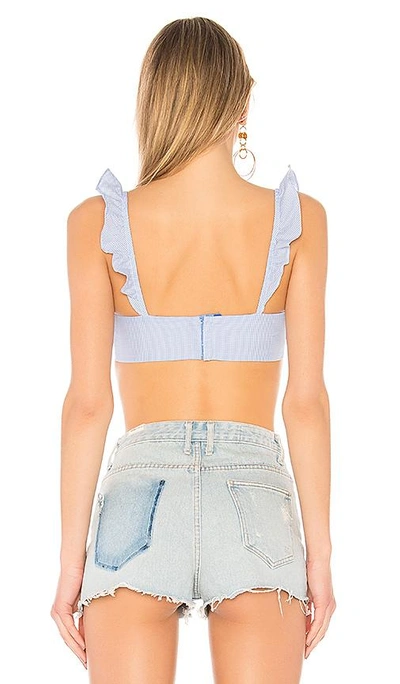 Shop Majorelle Olga Top In Blue