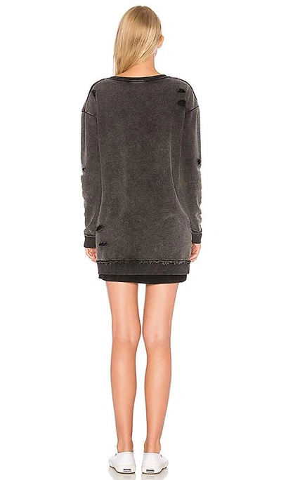 Shop Generation Love Roxie Sweatshirt Dress In Black