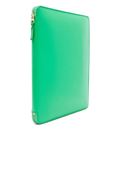 Comme Des Garçons Classic Ipad Case In Green