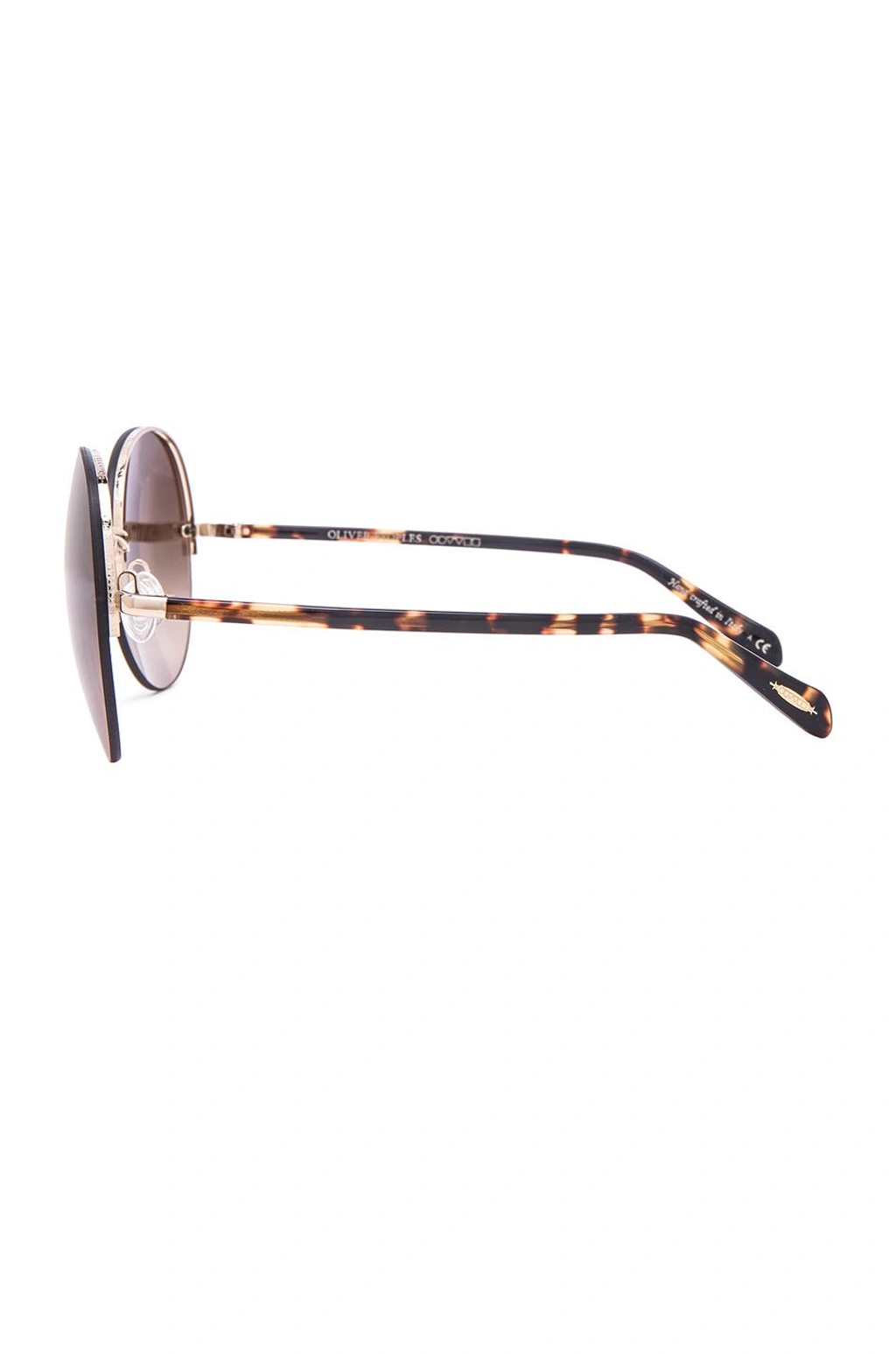 Oliver Peoples Jorie Round Sunglasses In Metallics brown ModeSens