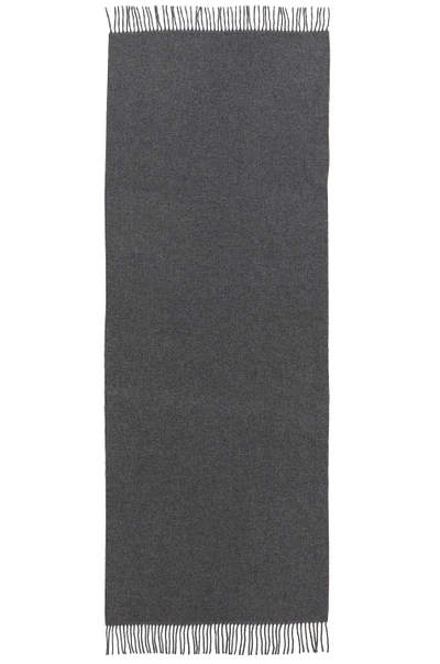 Shop Acne Studios Canada Scarf In Grey Melange