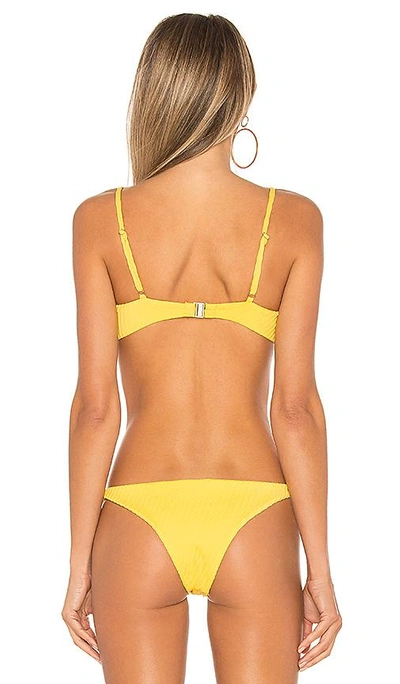 Shop F E L L A Julius Bikini Top In Yellow