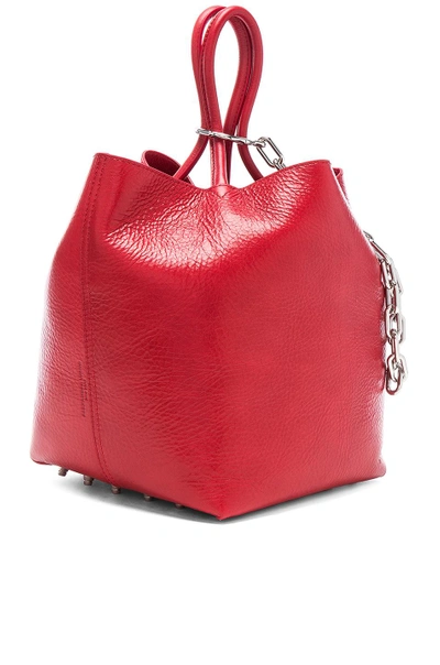 Shop Alexander Wang Roxy Small Tote In Red