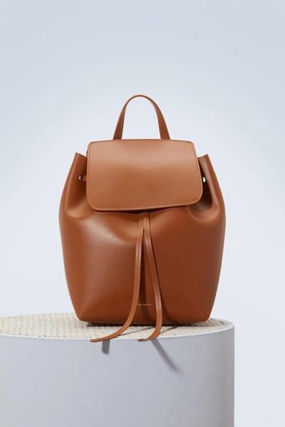 Shop Mansur Gavriel Leather Mini Backpack