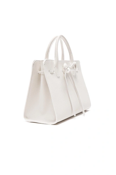 Shop Mansur Gavriel Mini Sun Bag In White