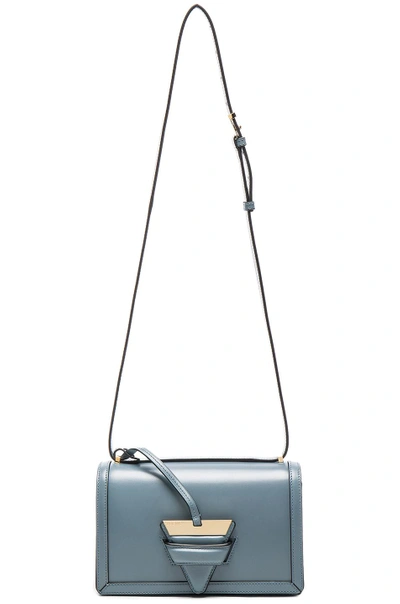 Shop Loewe Barcelona Shoulder Bag In Blue