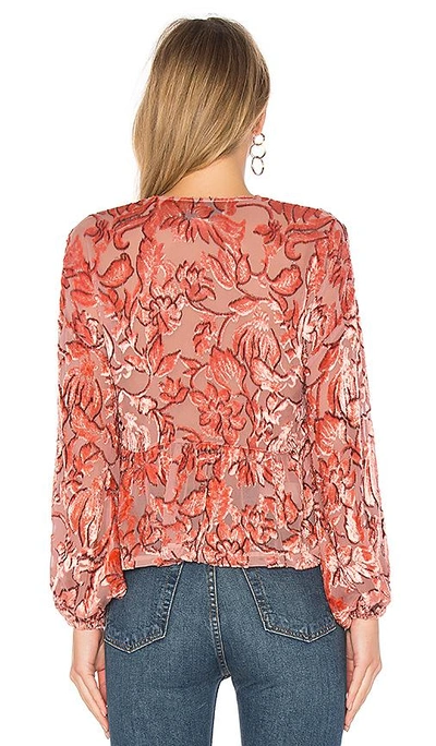 Shop Alexis Caprina Blouse In Pink