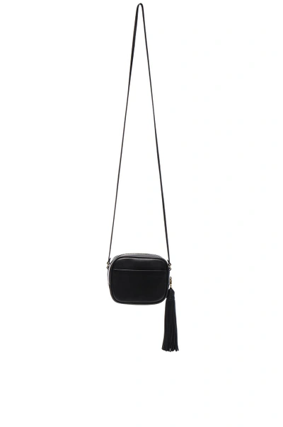 Shop Saint Laurent Blogger Bag In Black