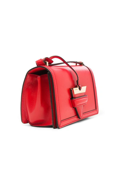 Shop Loewe Small Barcelona Bag In Red