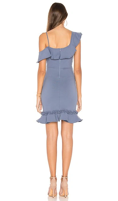 Shop Donna Mizani Remington Mini Dress In Blue
