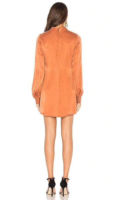 Shop Lpa Dress 339 In Burnt Orange
