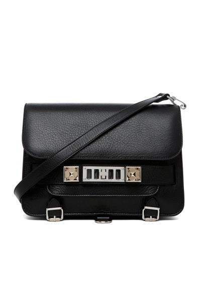 Shop Proenza Schouler Ps11 Classic Shoulder Bag In Black