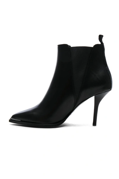 Shop Acne Studios Leather Jemma Booties In Black