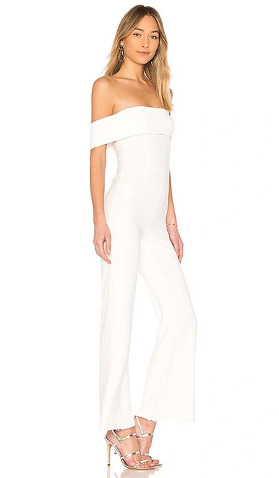 Shop By The Way. Aubrey Off Shoulder Jumpsuit In White