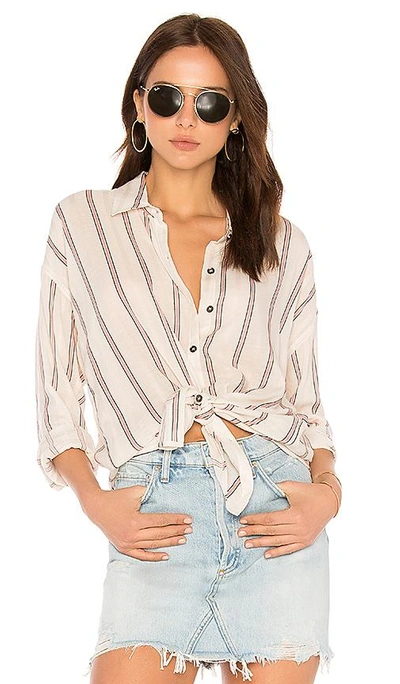 Shop Splendid Sailboat Button Up In Cream