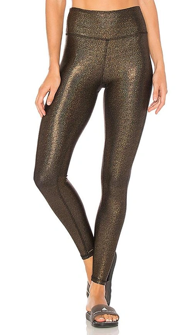 Shop Body Language Sculpt Legging In Metallic Bronze