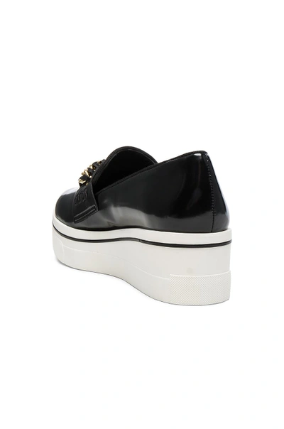 Shop Stella Mccartney Binx Platform Loafers In Black