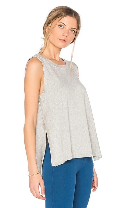 Shop Beyond Yoga High Low Tank In Gray