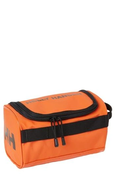 Shop Helly Hansen New Classic Dopp Kit - Orange In Spray Orange
