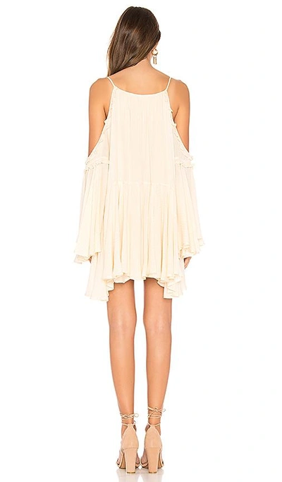 Shop Spell & The Gypsy Collective Florence Mini Dress In Creme Brulee