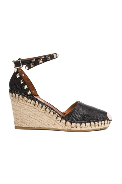 Rockstud Double Espadrille 坡跟皮鞋