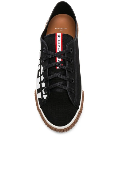 Shop Givenchy Printed Boxing Sneakers In Black