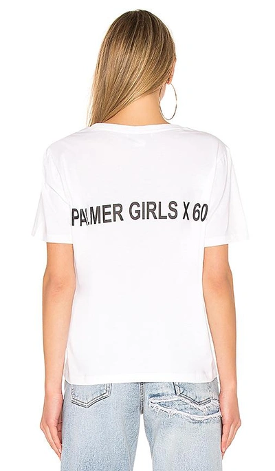 Shop Palmer Girls X Miss Sixty Short Sleeve Tee In White