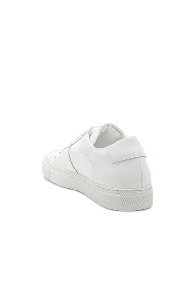 Common Projects B Ball Leather Low-top Sneakers In White