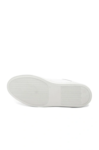 Shop Common Projects Leather Bball Low In White