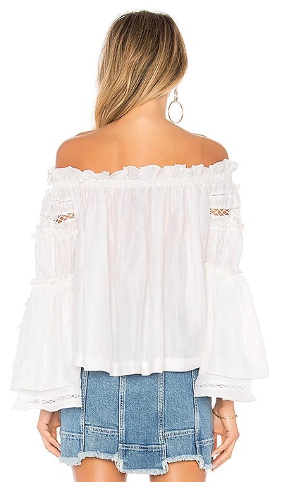 Shop Aje Atoll Blouse In White