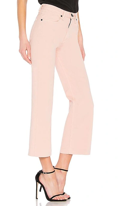 Shop Rag & Bone Ankle Justine Wide Leg In Blush