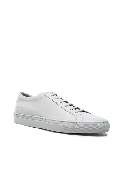Common Projects Low-top Sneakers With Smooth Leather Upper