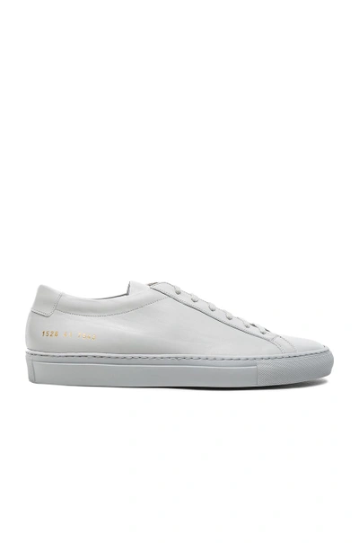 Common Projects Low-top Sneakers With Smooth Leather Upper