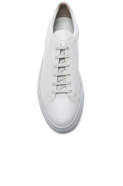 Common Projects Low-top Sneakers With Smooth Leather Upper