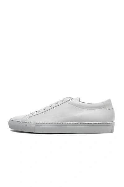 Common Projects Low-top Sneakers With Smooth Leather Upper