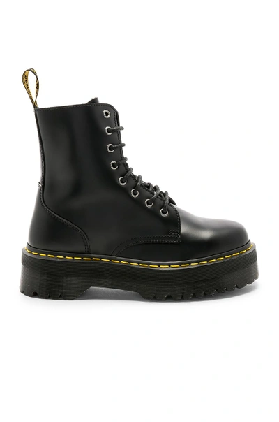 Shop Dr. Martens' Jadon Fusion Smooth Boot In Black