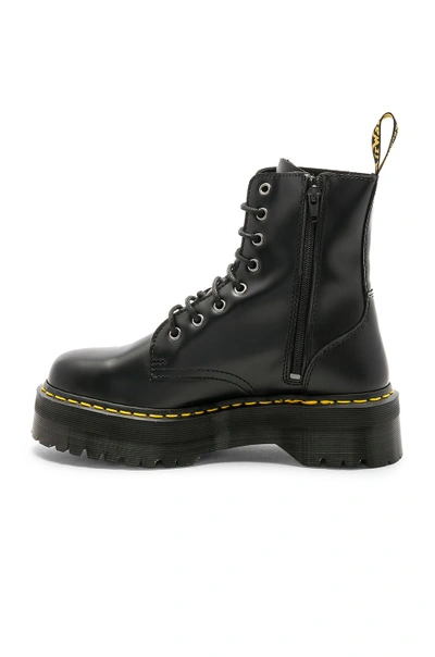 Shop Dr. Martens' Jadon Fusion Smooth Boot In Black