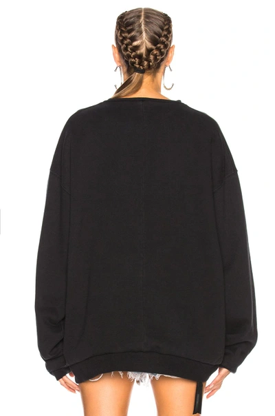 Shop Ben Taverniti Unravel Project Unravel Panel Sweatshirt In Black